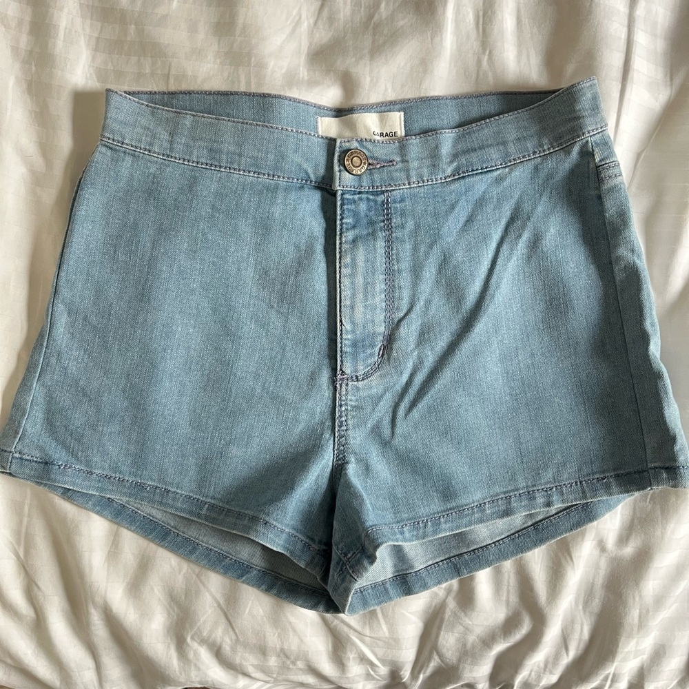 GARAGE Roller Short Denim Shorts